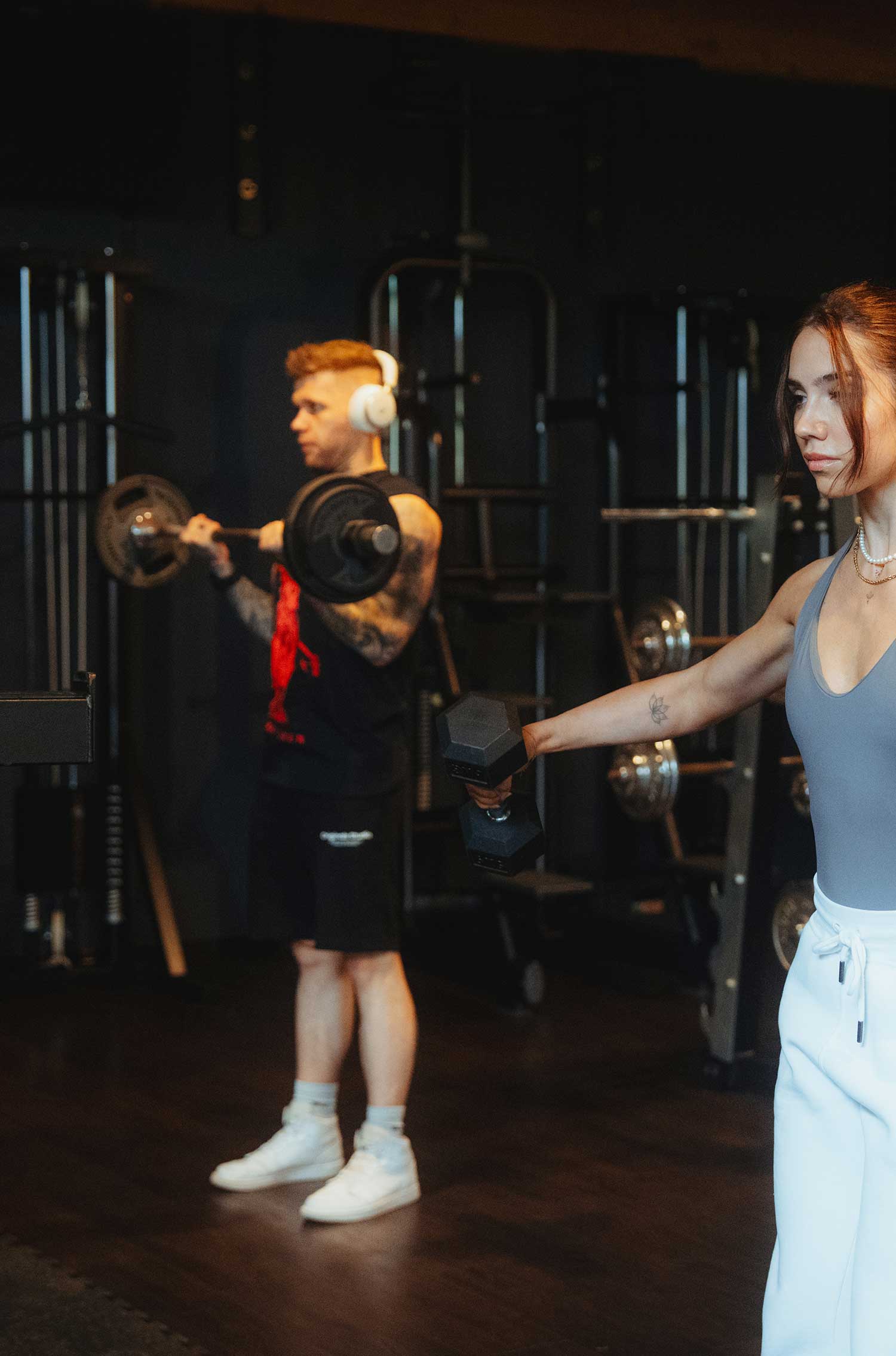 Freies Training Hanteln Fitness